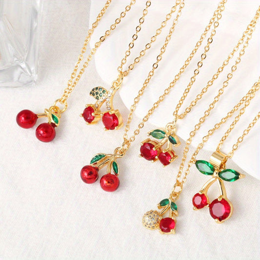🍒 Cherry Luxe Necklace