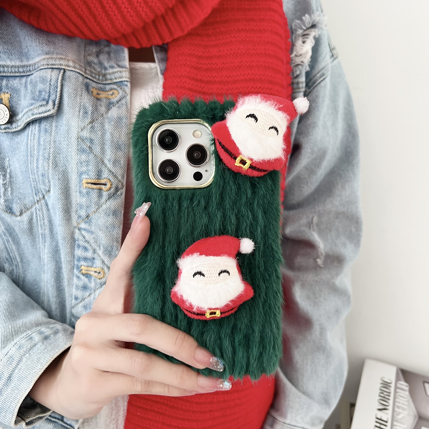 Santa Plush Holiday iPhone Case π
π½