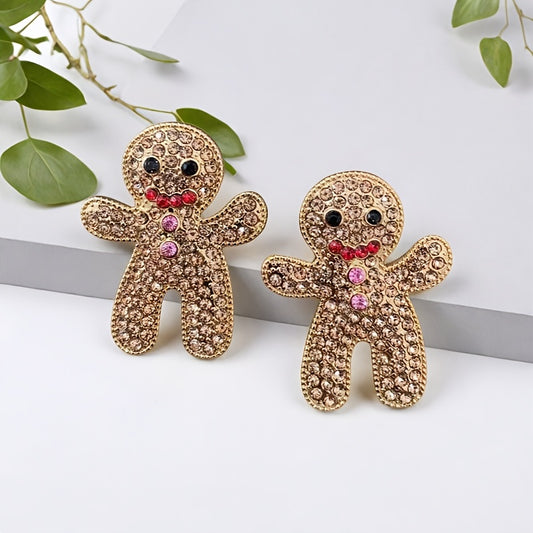 Gingerbread Glam Earrings