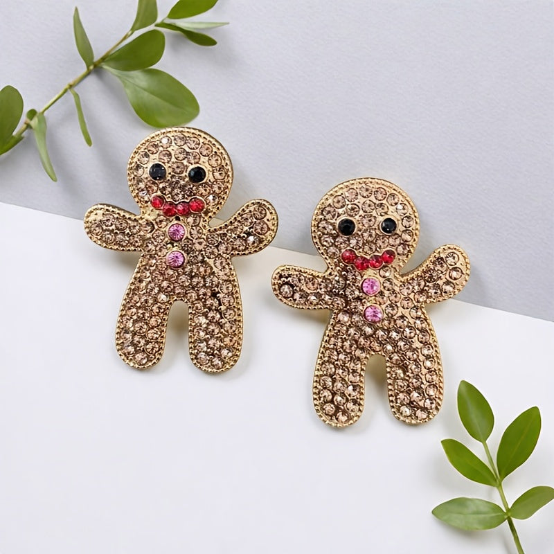 Gingerbread Glam Earrings