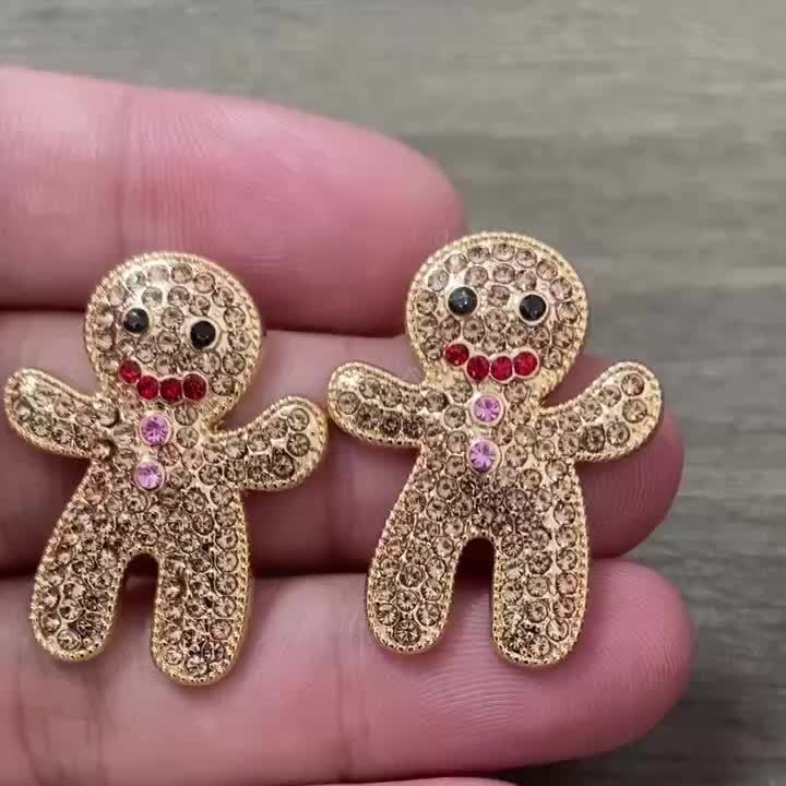Gingerbread Glam Earrings