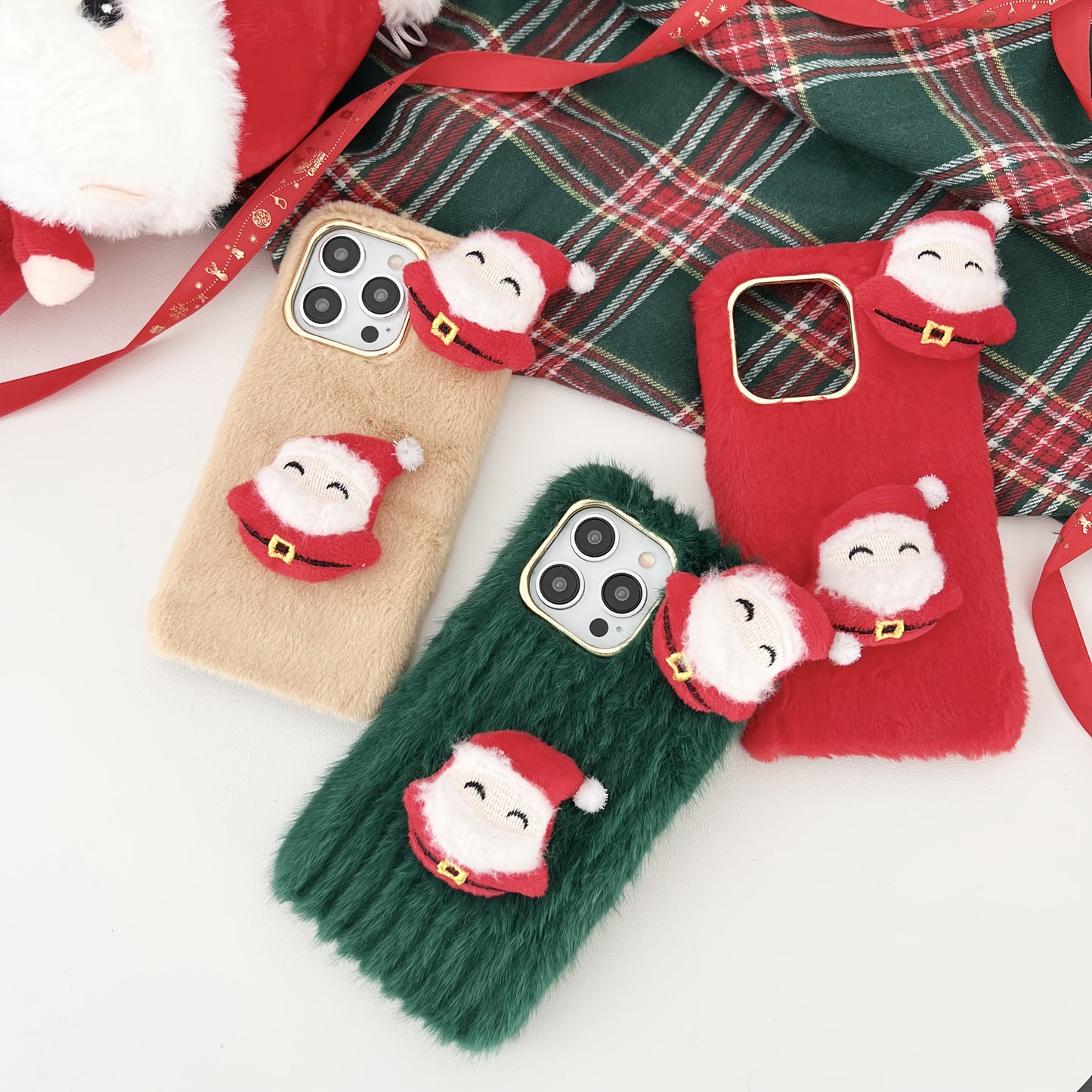 Santa Plush Holiday iPhone Case π
π½