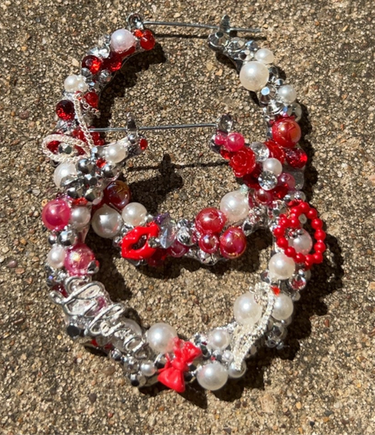 ♎ Libra Lace Hoops