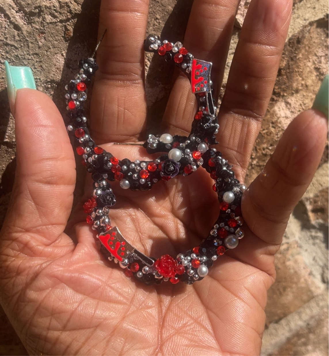 πΉ Deadly Romance Hoops