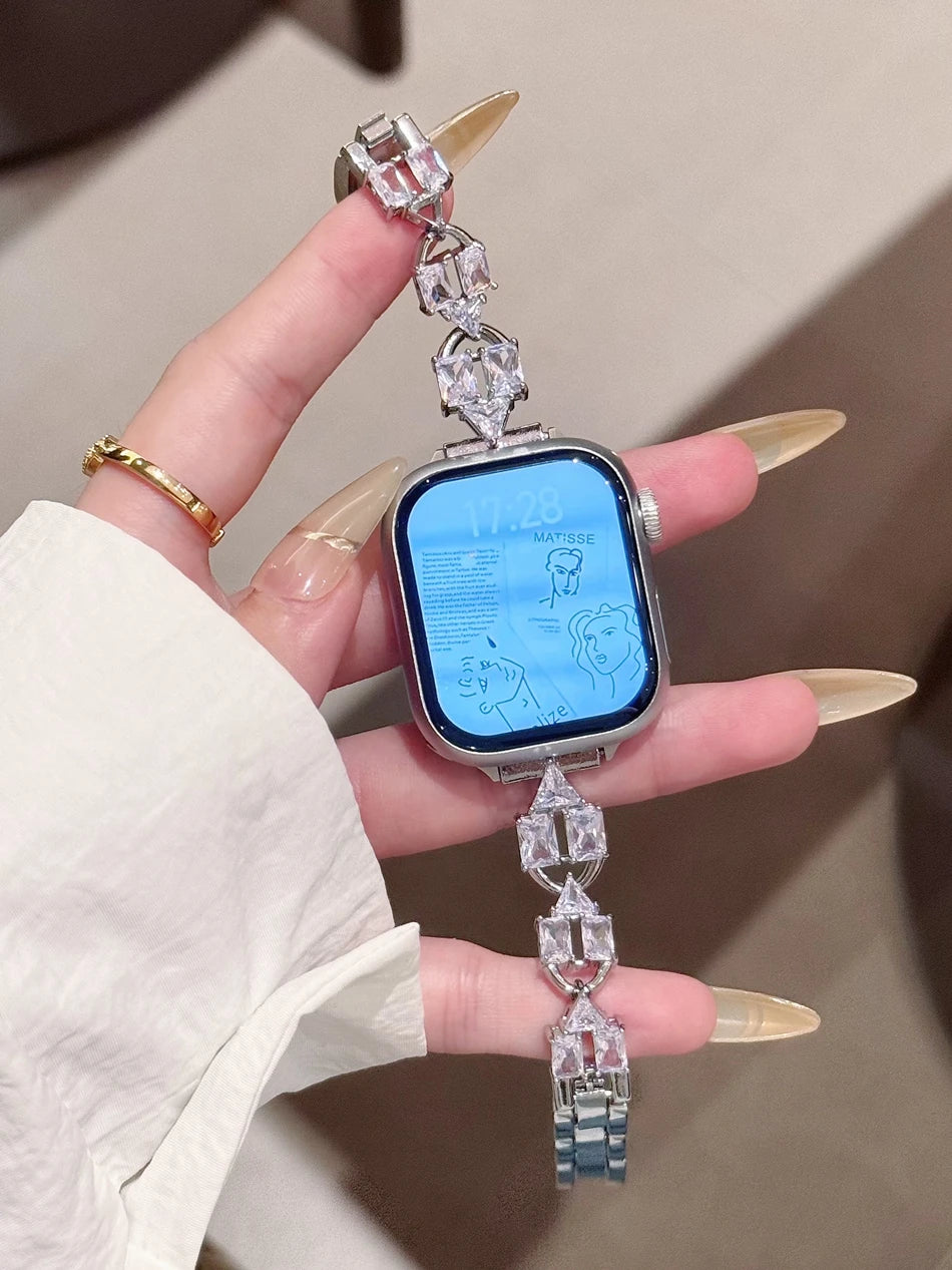 Crystal Link Luxe Band for Apple Watch
