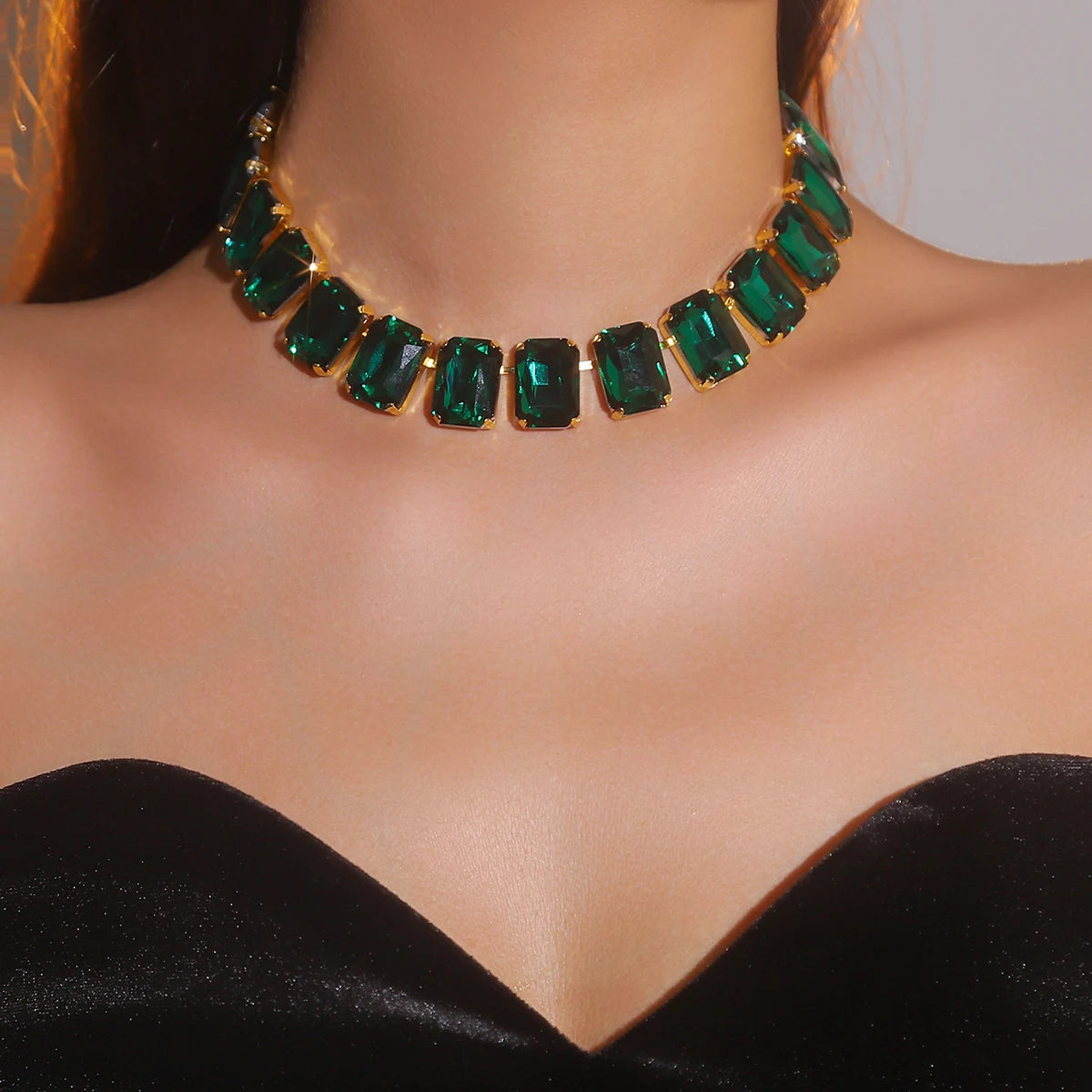 Crystal Luxe Choker Necklace ✨