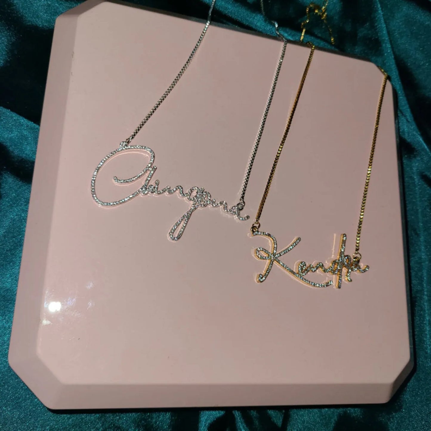Pretty in Script Necklace ✨