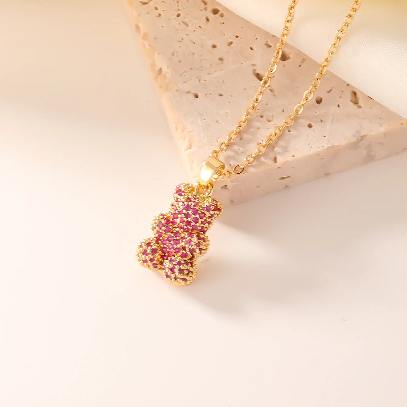 🍬 Sugar Sparkle Bear Pendant