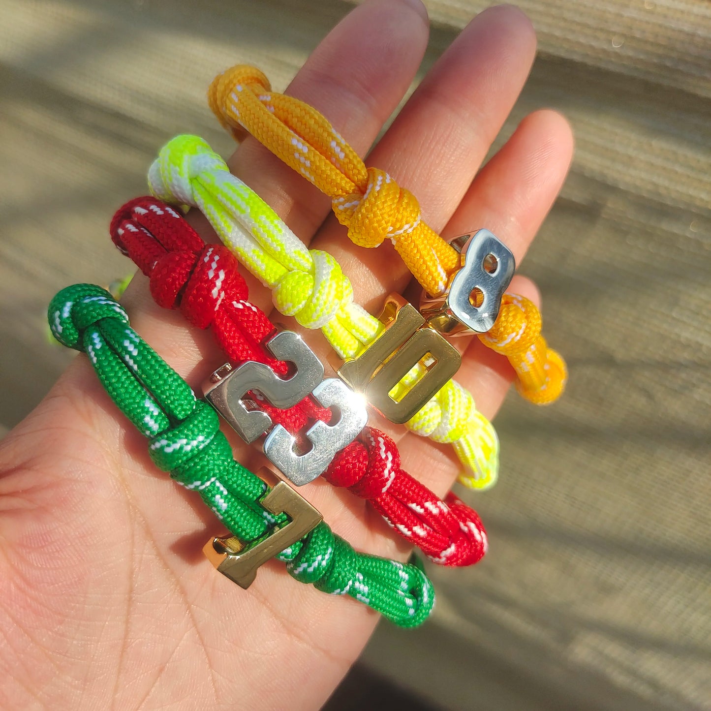 Lucky Number Bracelet π¨