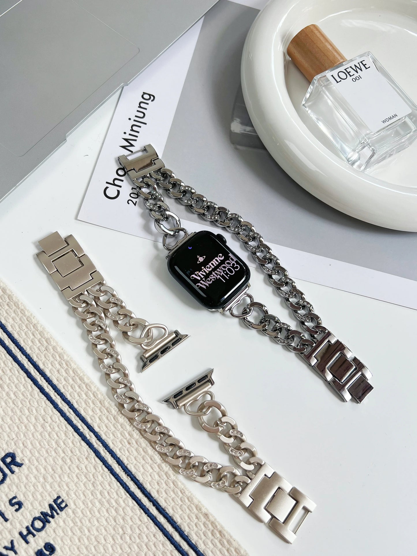 💎 Chain Luxe Apple Watch Band
