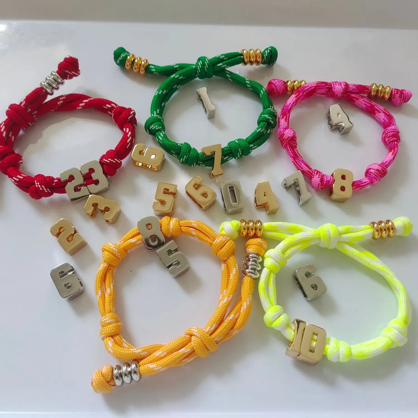 Lucky Number Bracelet π¨