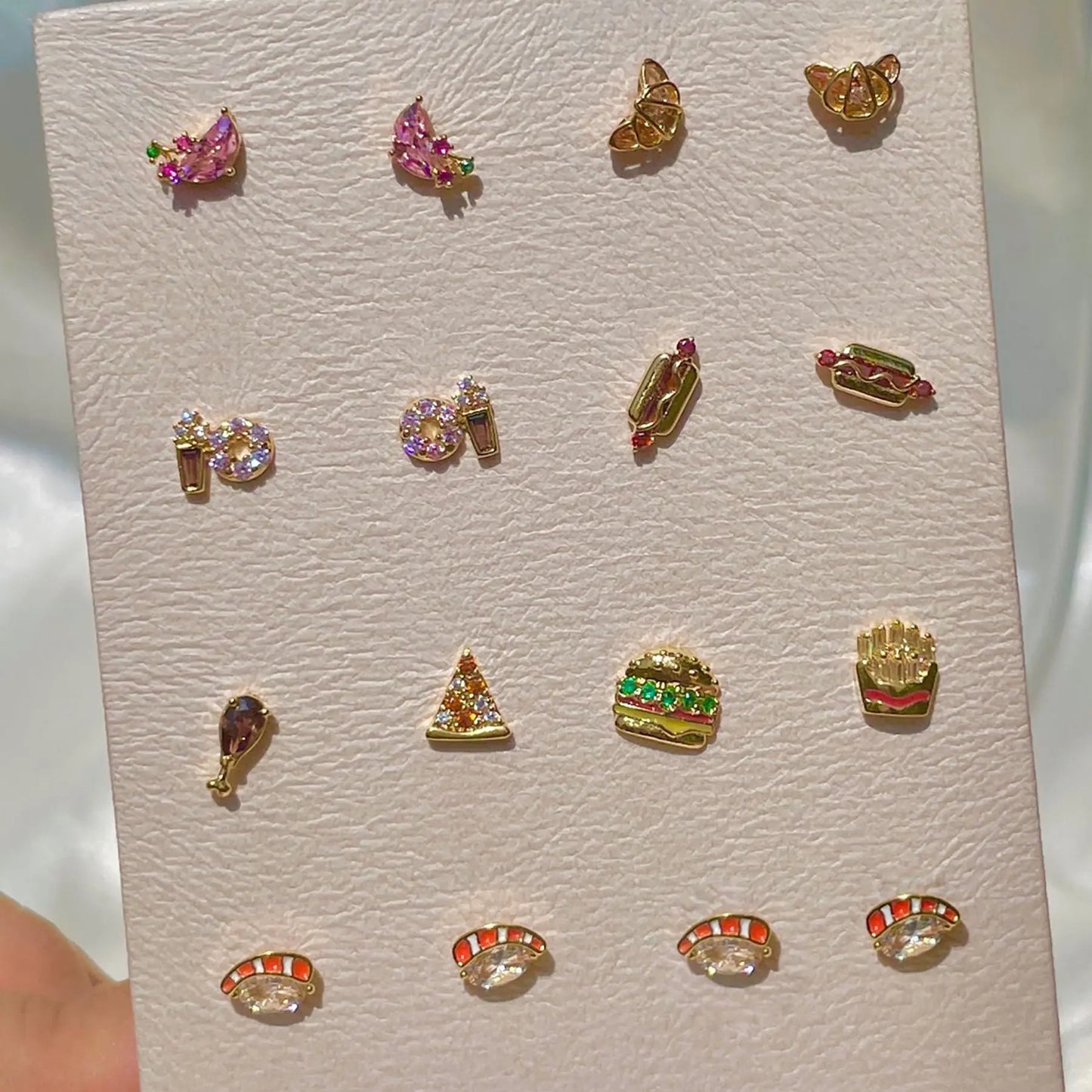 Snack Attack Stud Earrings πππ