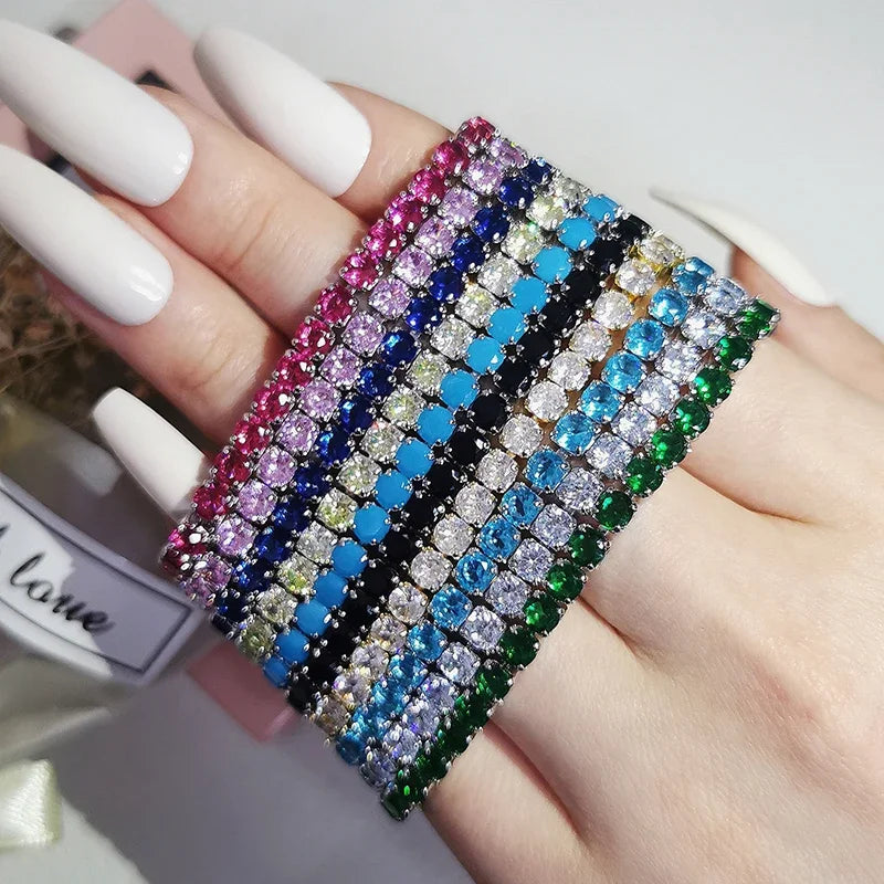 Society Tennis Bracelet