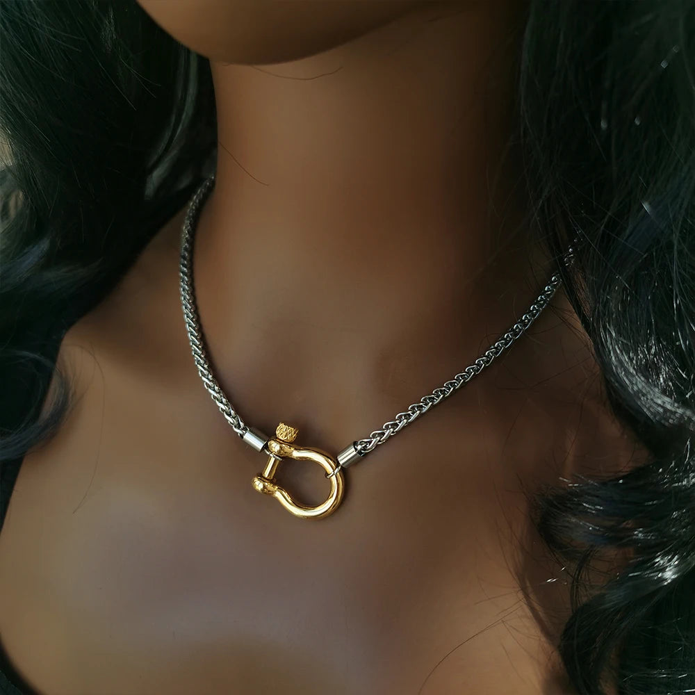 Lock & Loaded Necklace πβ¨
