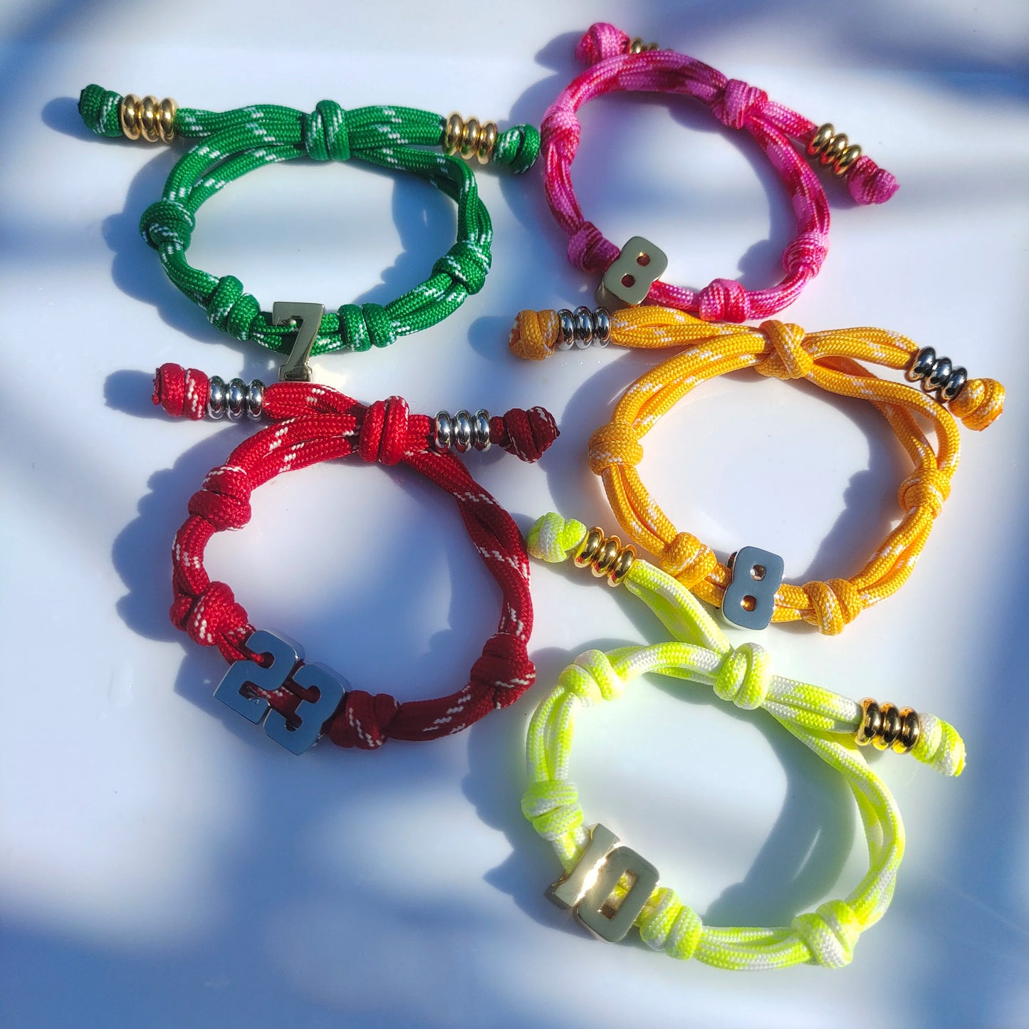 Lucky Number Bracelet π¨