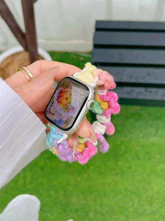 Boho Stitch Band for Apple Watch π§Ά