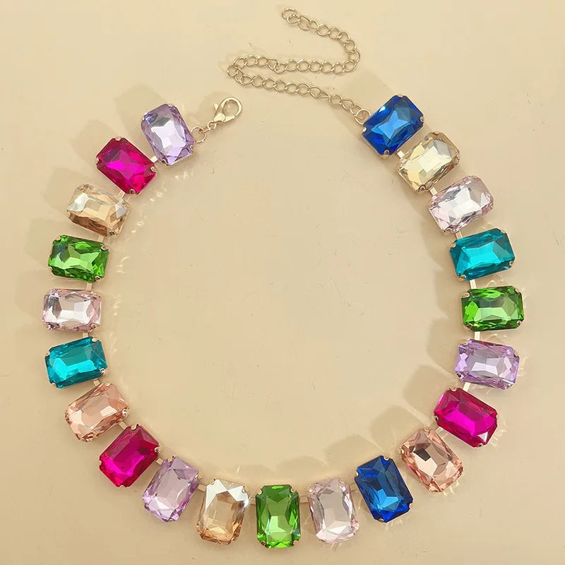 Crystal Luxe Choker Necklace ✨