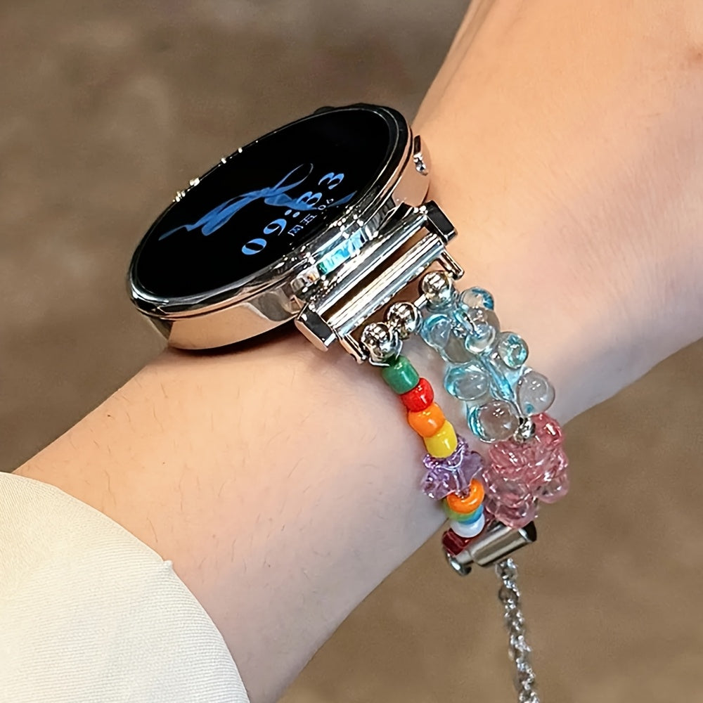 🌈 Candy Bead Android Watch Band