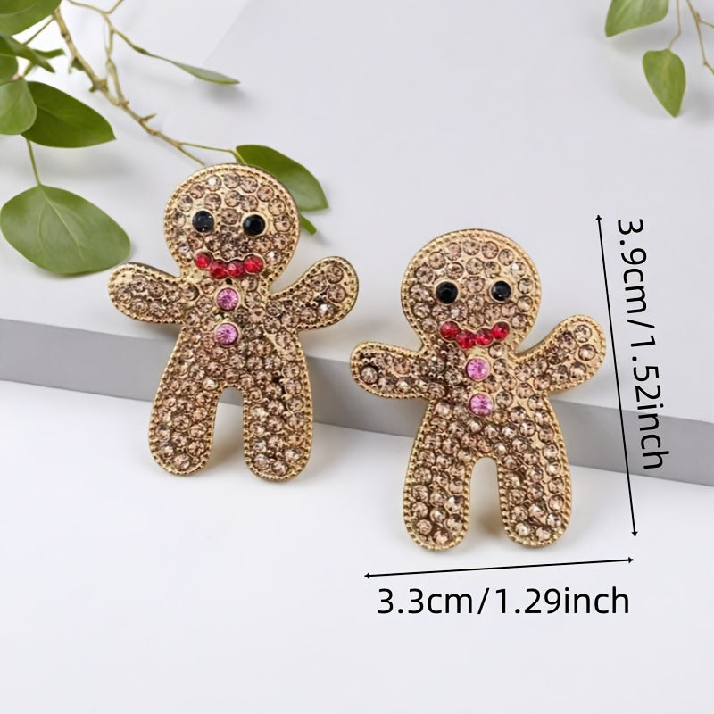 Gingerbread Glam Earrings