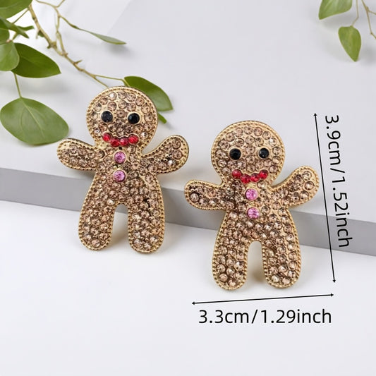 Gingerbread Glam Earrings