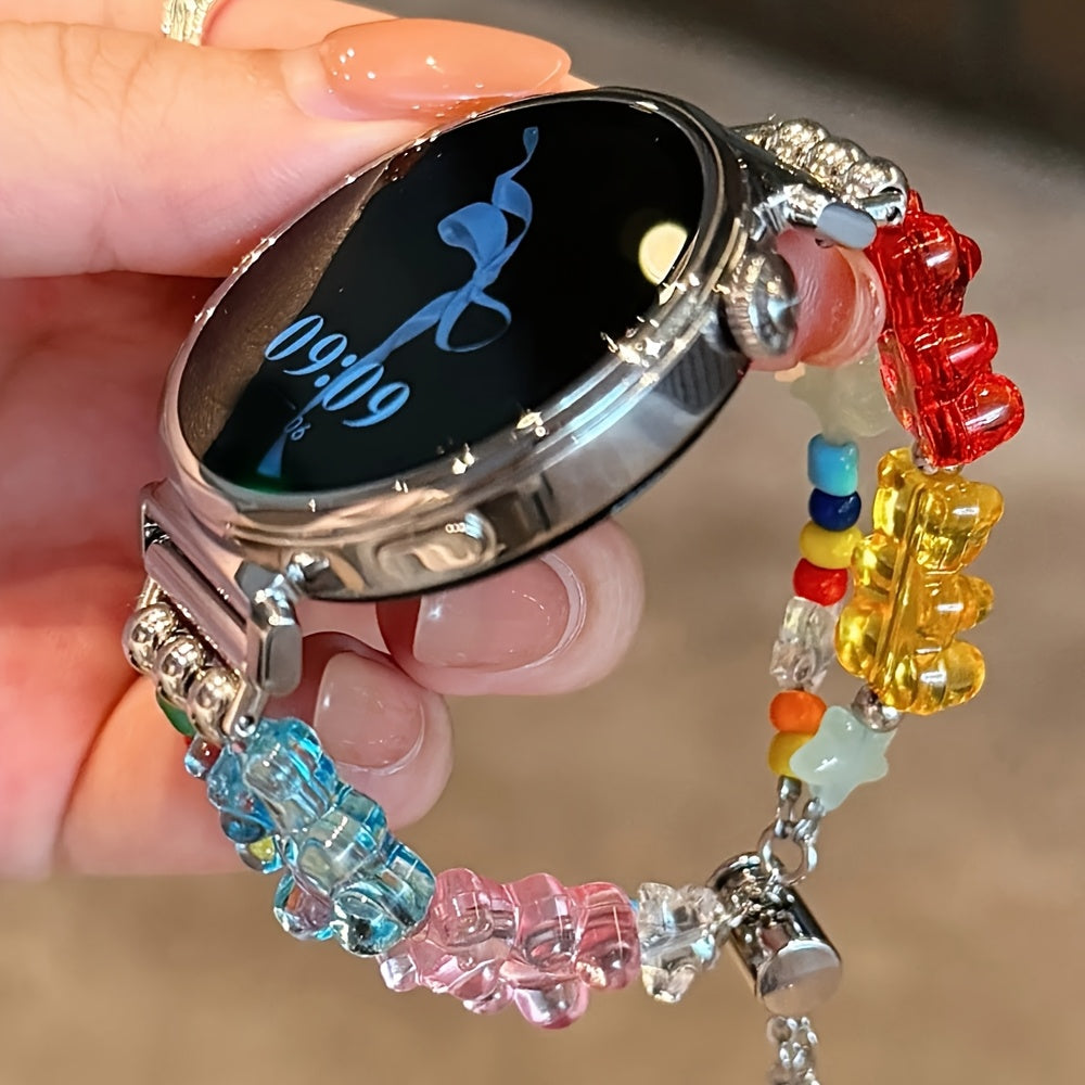 🌈 Candy Bead Android Watch Band