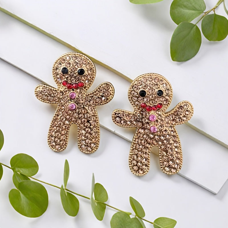Gingerbread Glam Earrings