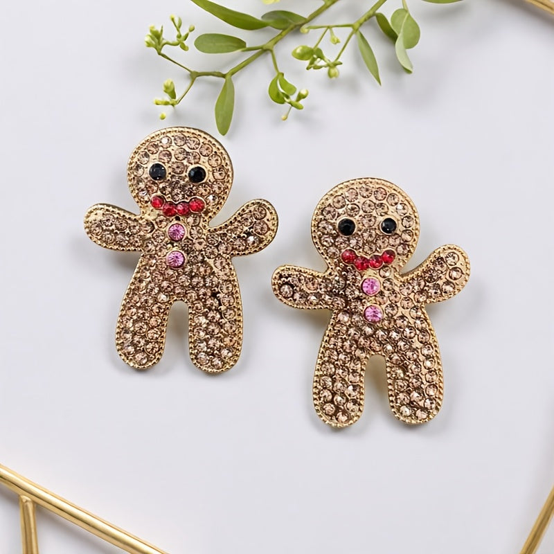 Gingerbread Glam Earrings