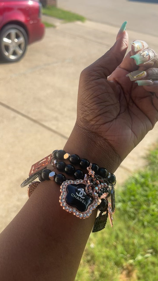 Chanel Noir Apple Watch Bracelet 🖤✨