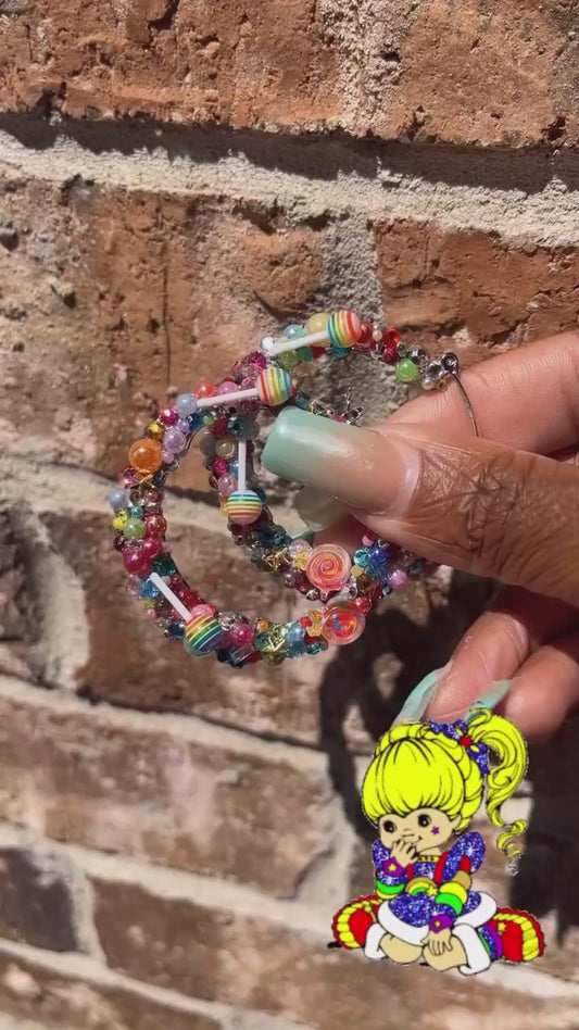 ππ Sugar Rush Edit Hoops (50mm)