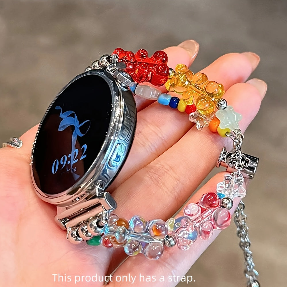 🌈 Candy Bead Android Watch Band