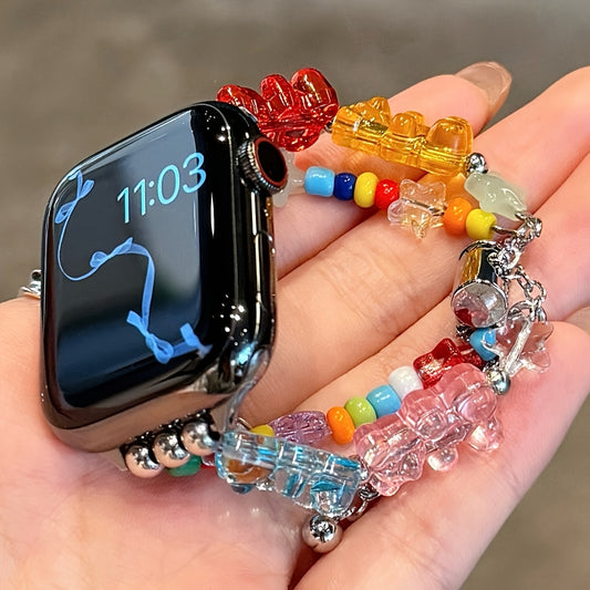 🌈 Candy Bead Apple Watch Band