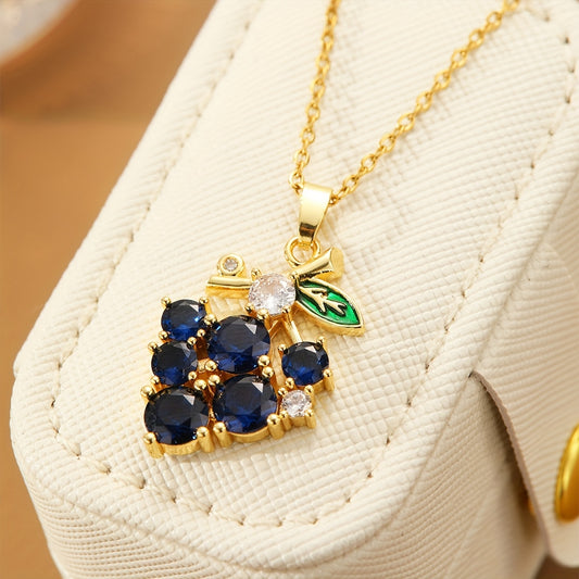 🫐Blueberry Sparkle Necklace