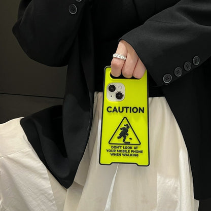 ⚡ Caution Sign Case 