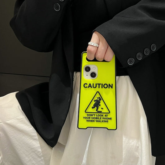 ⚡ Caution Sign Case 
