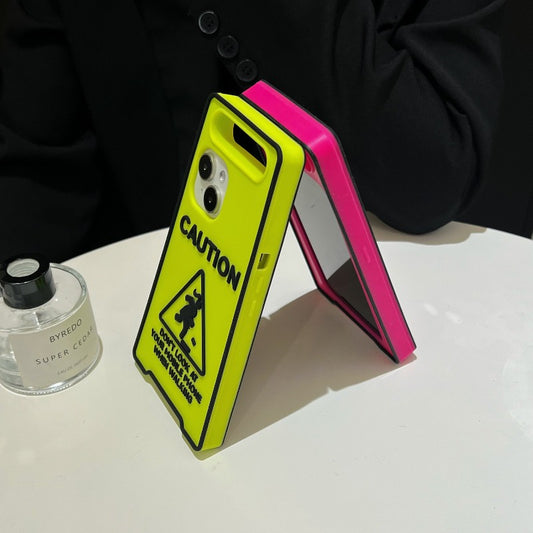 ⚡ Caution Sign Case 