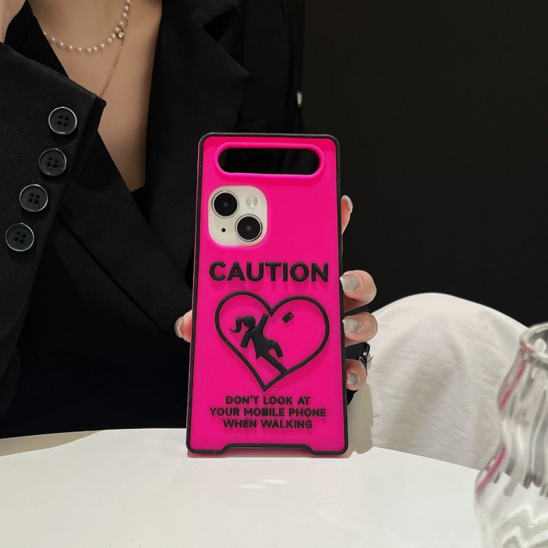 ⚡ Caution Sign Case 