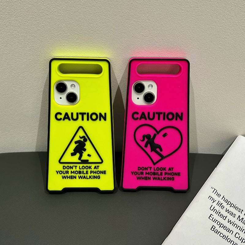 ⚡ Caution Sign Case 