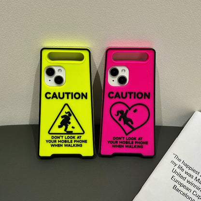 ⚡ Caution Sign Case 