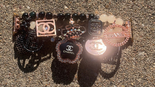 Chanel Noir Apple Watch Bracelet 🖤✨