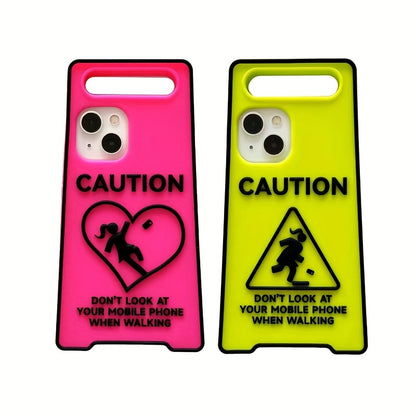 ⚡ Caution Sign Case 