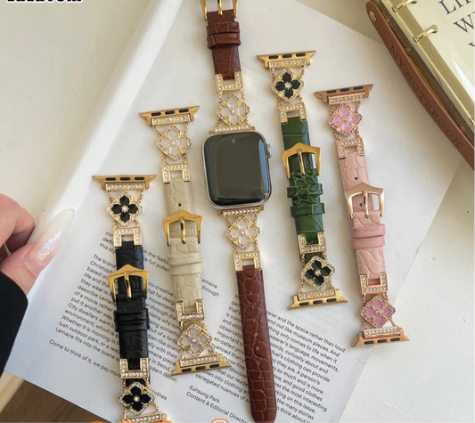 🌸 Luxe Bloom Apple Watch Band