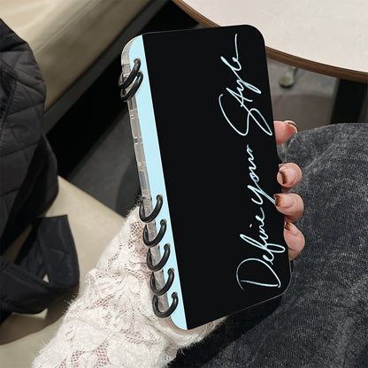 ✒️ "Define Your Style" Flip Case