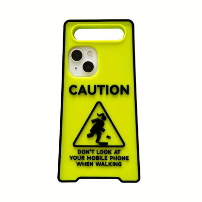 ⚡ Caution Sign Case 