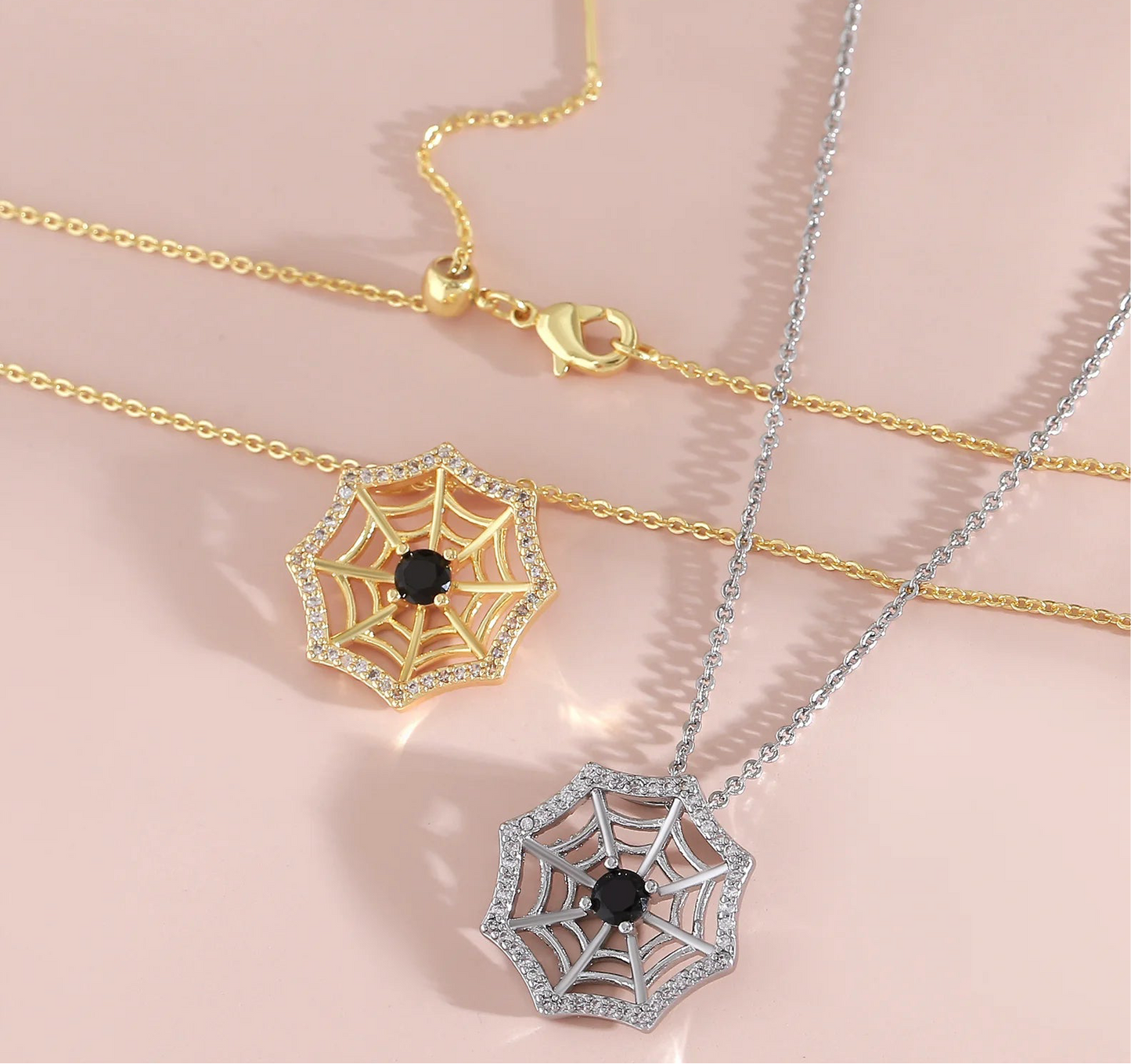 Midnight Web Necklace 🕷️