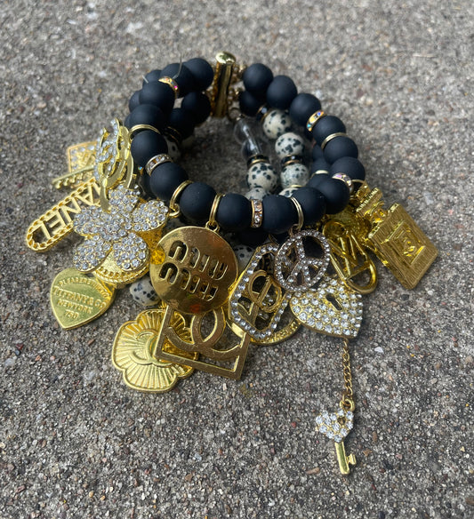 Golden Statement Bracelet 🖤💛