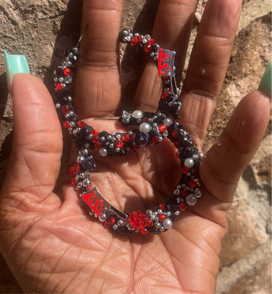 🌹 Deadly Romance Hoops