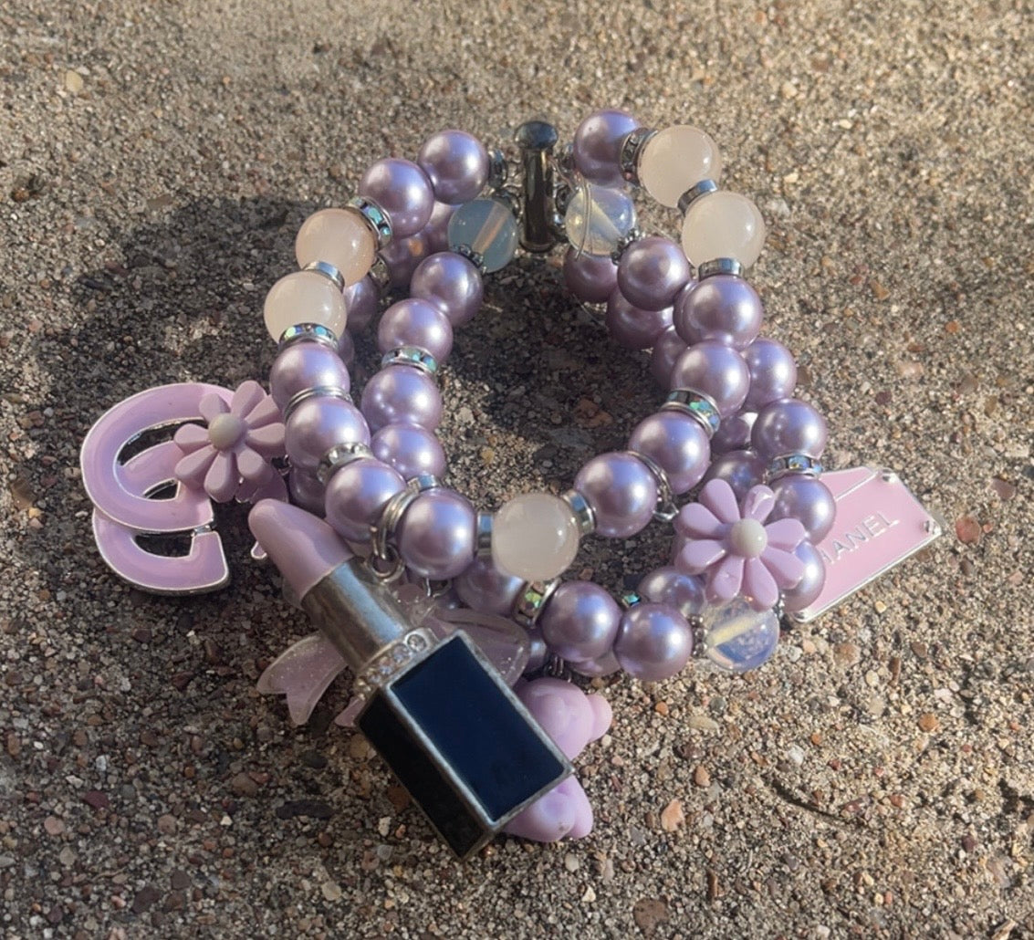 Lavender Glow Bracelet💜🌼
