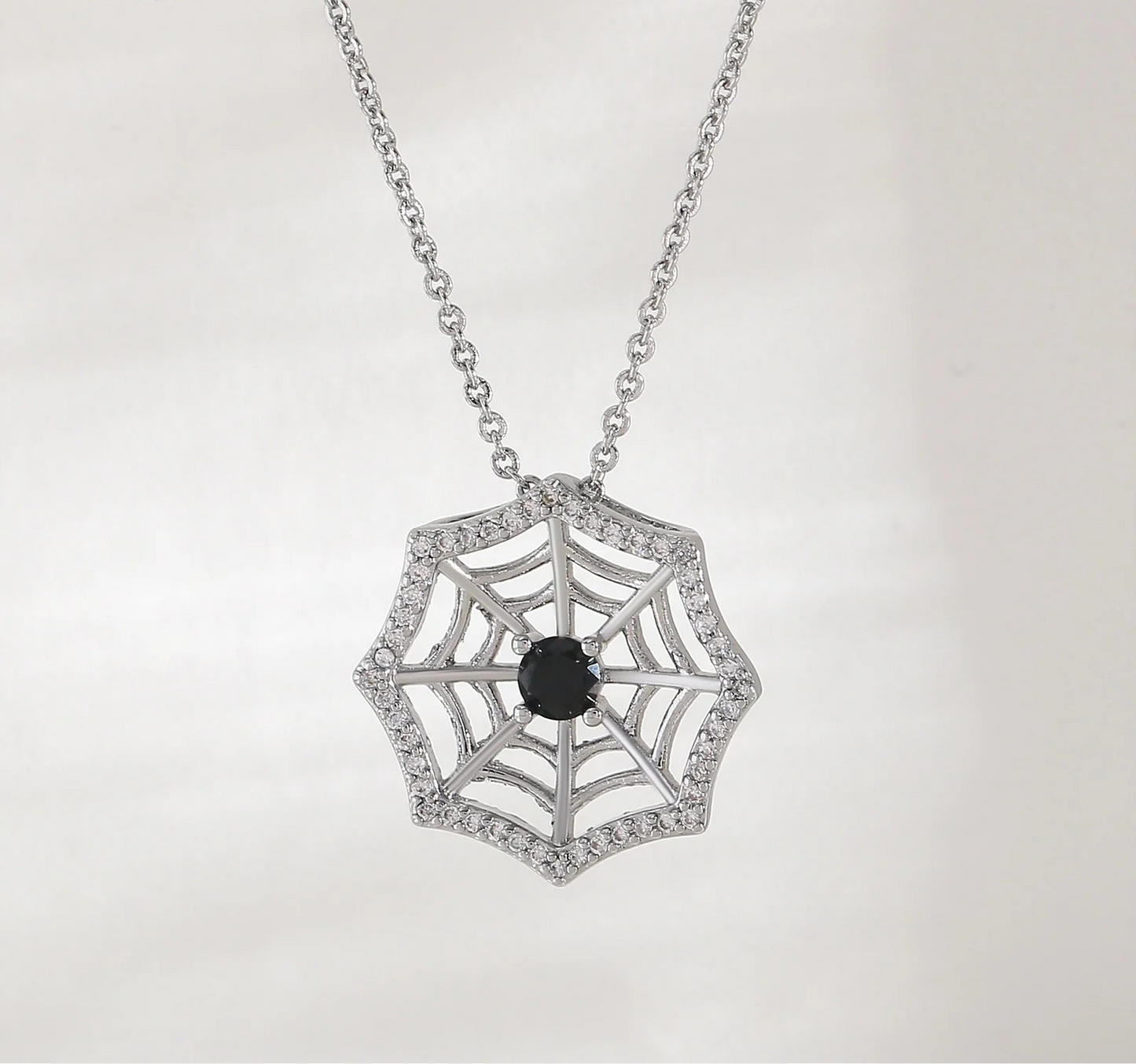 Midnight Web Necklace 🕷️