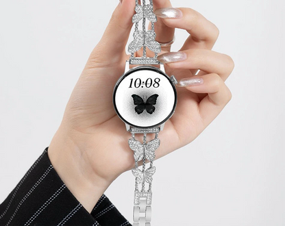 🦋 Crystal Butterfly Luxe Watch Band