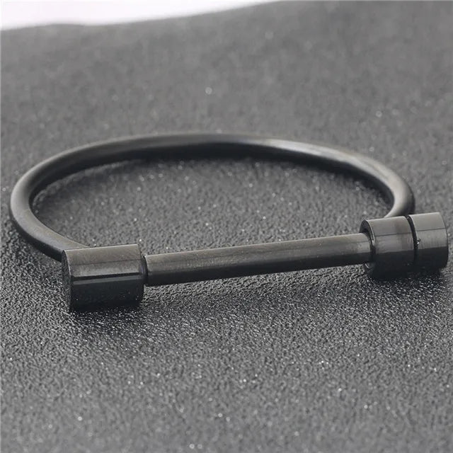 💎 Infinity Bar Bangle